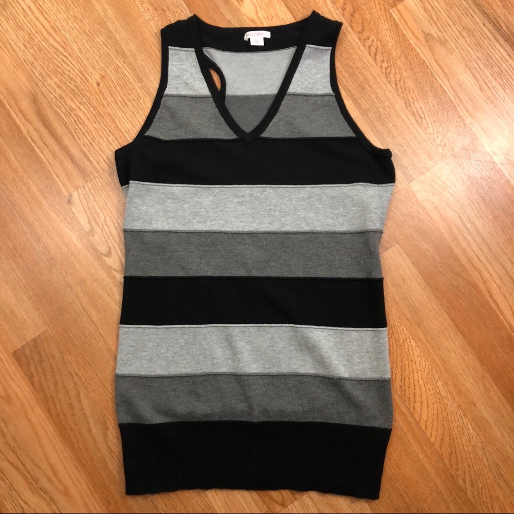 XHILARATION Sweater Tank Top